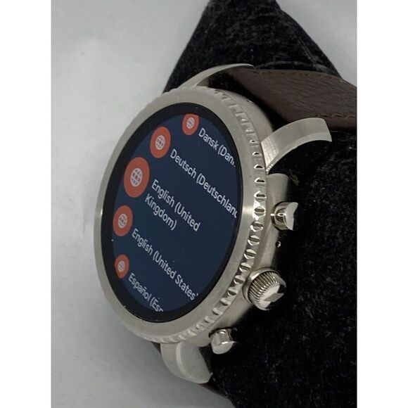 Fossil Gen 3 Authentic Genuine Smart Watch Custom Band FTW4003 LT184 - Picture 4 of 12